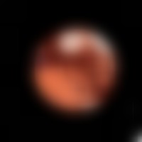 Mars am 23. August 2003 um 23:03:04 UT mit dem Programm Guide, unscharf gerechnet