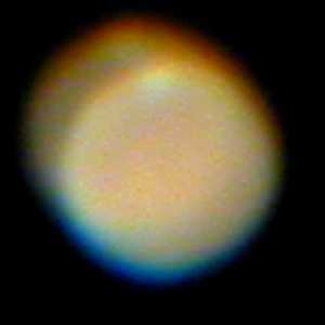 Mars am 16. September 2003 um 20:53:24 UT mit dem 63,5cm/f5 Newton der GvA Hamburg