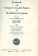 Edited by Otto H. Schmid P. D. and Cesar A. Cacaeres, M.D.: Electronic and Computer-Assisted Studies of Bio-medical Problems