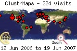 ClusterMap www.lungenseuche.de vom 12.06.2006 bis 19.06.2007