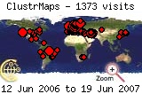 ClusterMap www.naft.de vom 12.06.2006 bis 19.06.2007