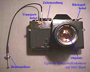 Typische M42-Kamera