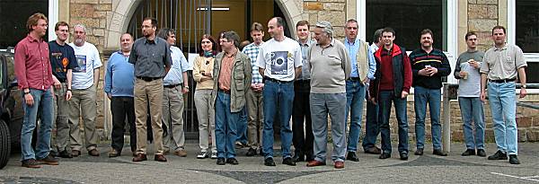 Foto: Jost Jahn. Gruppenbild der NAFT Teilnehmer in Hildesheim