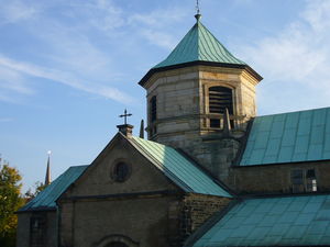 Foto von Bernward Groe: Blick auf Kirche