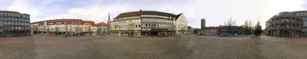 Der Marktplatz von Uelzen