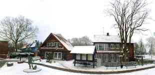 11. Januar 2003, Marktplatz in Bodenteich, Foto: Jost Jahn