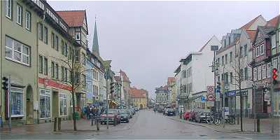 9. März 2003, Verkaufsoffener Sonntag Uelzen, Gudesstraße, Foto: Jost Jahn