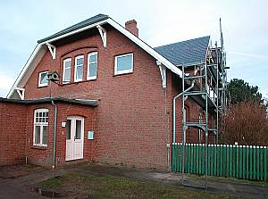 Altes Pastorat Amrum, Dezember 2006, Eingang