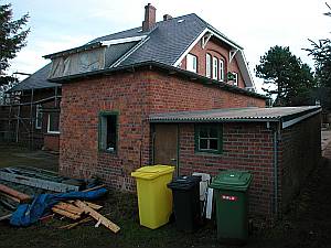 Altes Pastorat Amrum, Dezember 2006, Garage