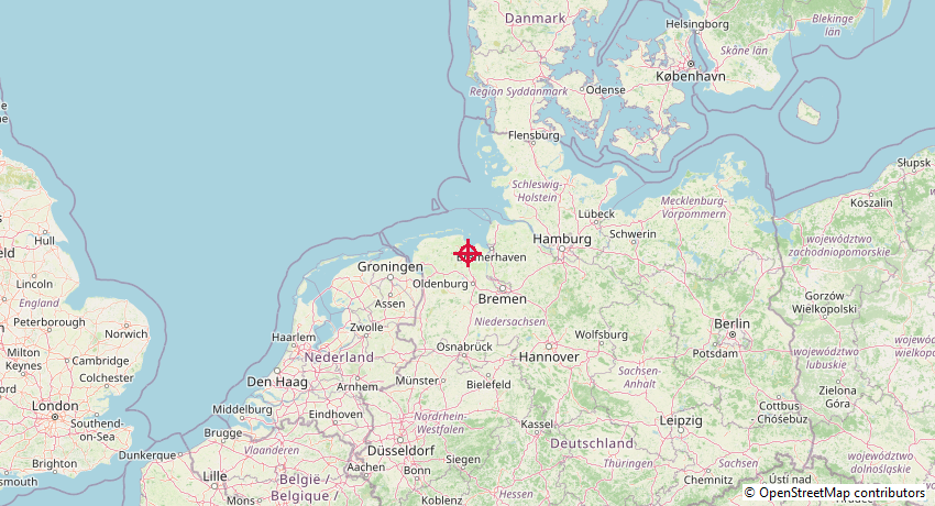 Beobachtungsort auf OpenStreetMap auswählen
