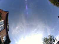 Halo am 13. Oktober 2004 in Norddorf (Amrum). f=16 mm (KB)/8.0. t=1/320 s. Foto: Jost Jahn
